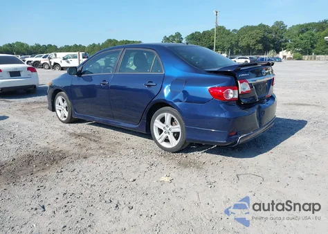 2013 Toyota Corolla S из США, поврежденный, VIN 5YFBU4EEXDP129187